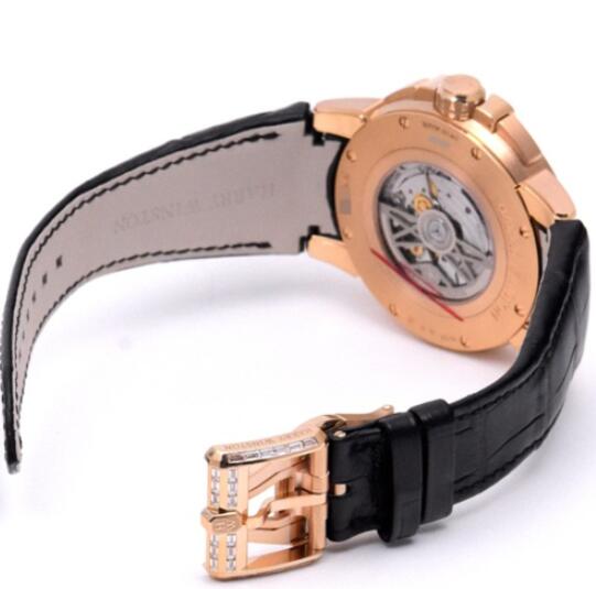 Harry Winston Ocean Dual Time OCEATZ44RR012 Replica Watch